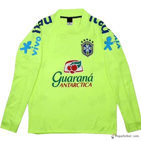 Sudadera De Training Brasil 2016 Verde